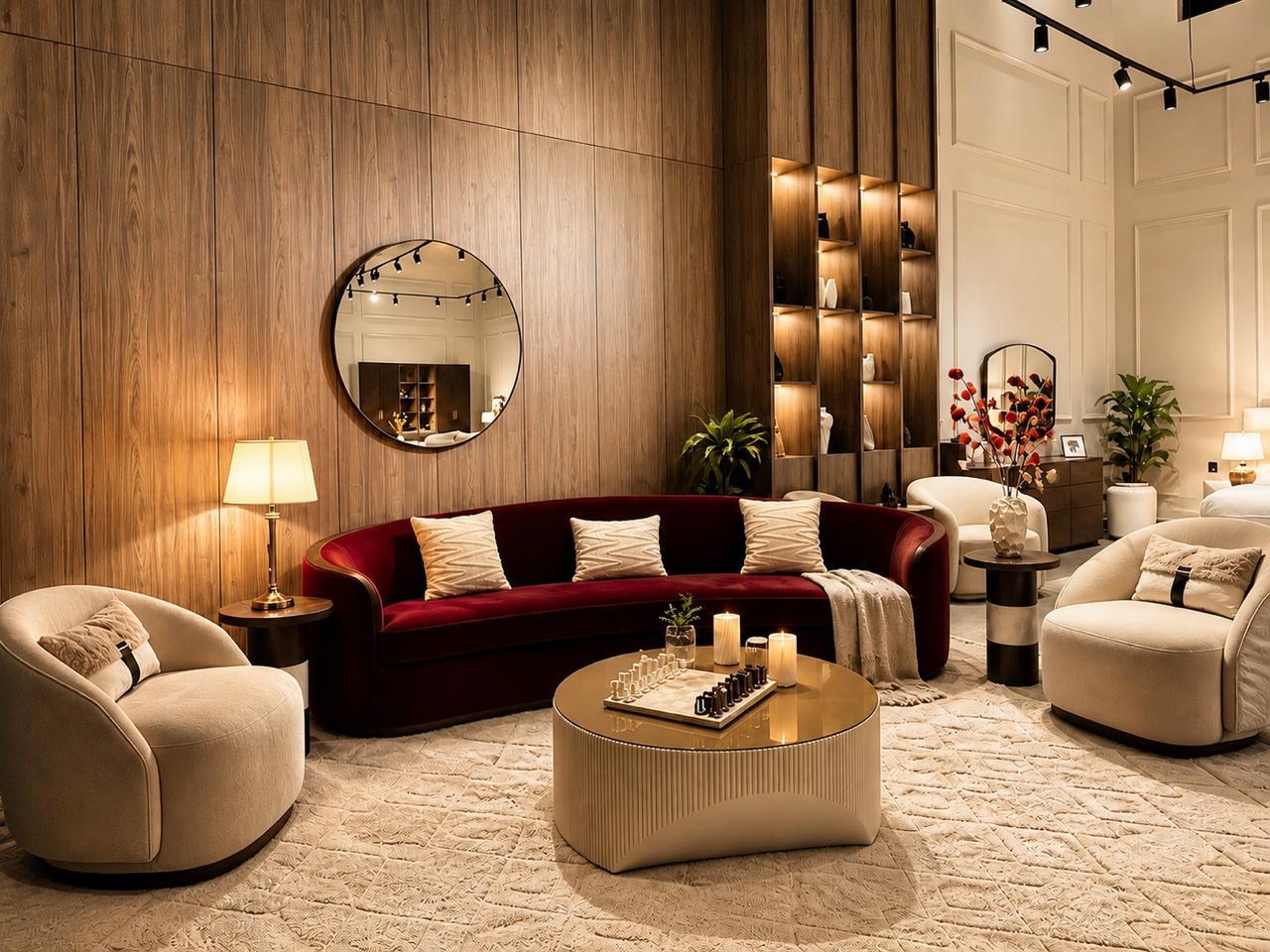 Cleopatra Curve Sofa