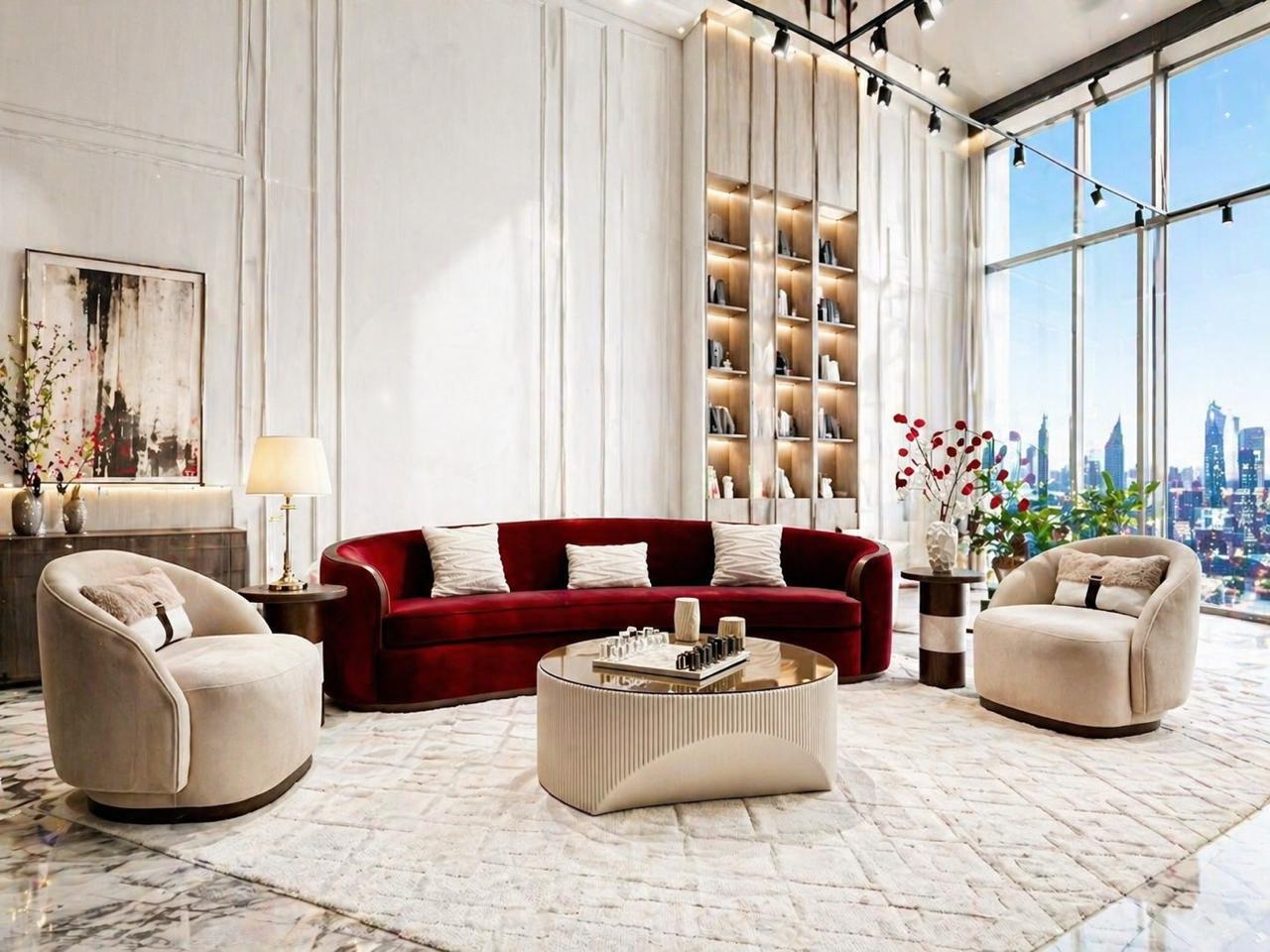Cleopatra Curve Sofa