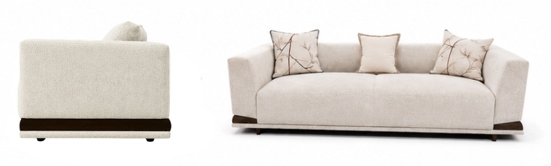 Queens-Sofa 3-Seater